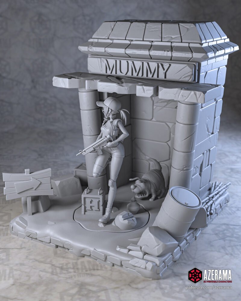 Fio Germi Resin Print Ready for 3D Printing