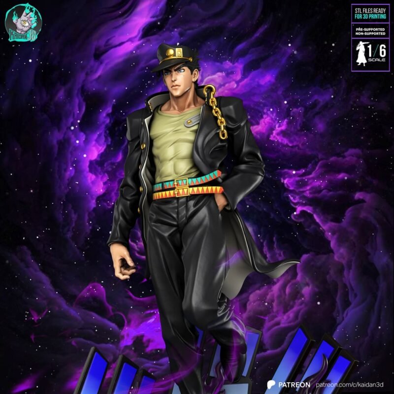 Jotaro Kujo JOJO´S BIZARRE ADVENTURE - Resin Print Ready for 3D Printing