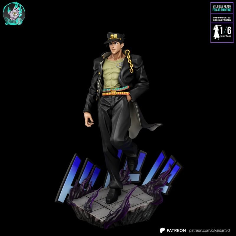Jotaro Kujo JOJO´S BIZARRE ADVENTURE - Resin Print Ready for 3D Printing