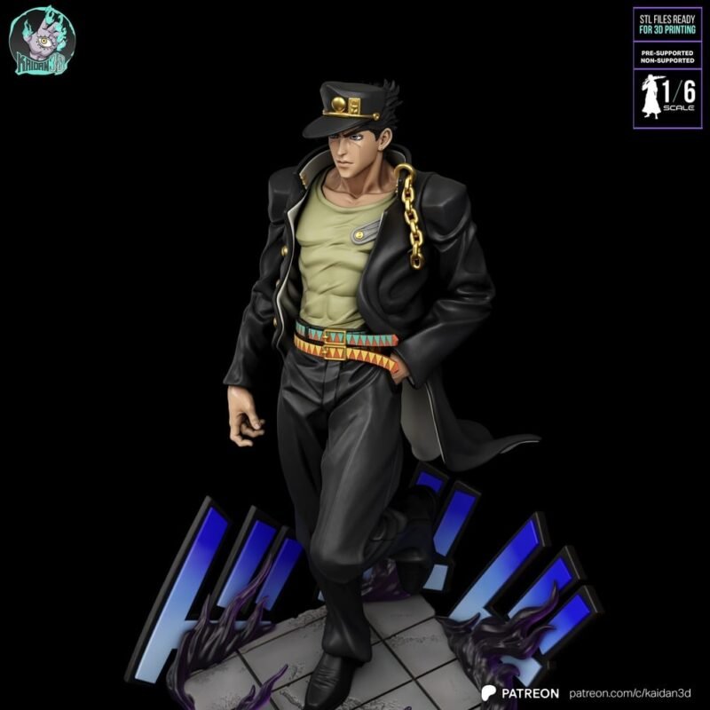 Jotaro Kujo JOJO´S BIZARRE ADVENTURE - Resin Print Ready for 3D Printing