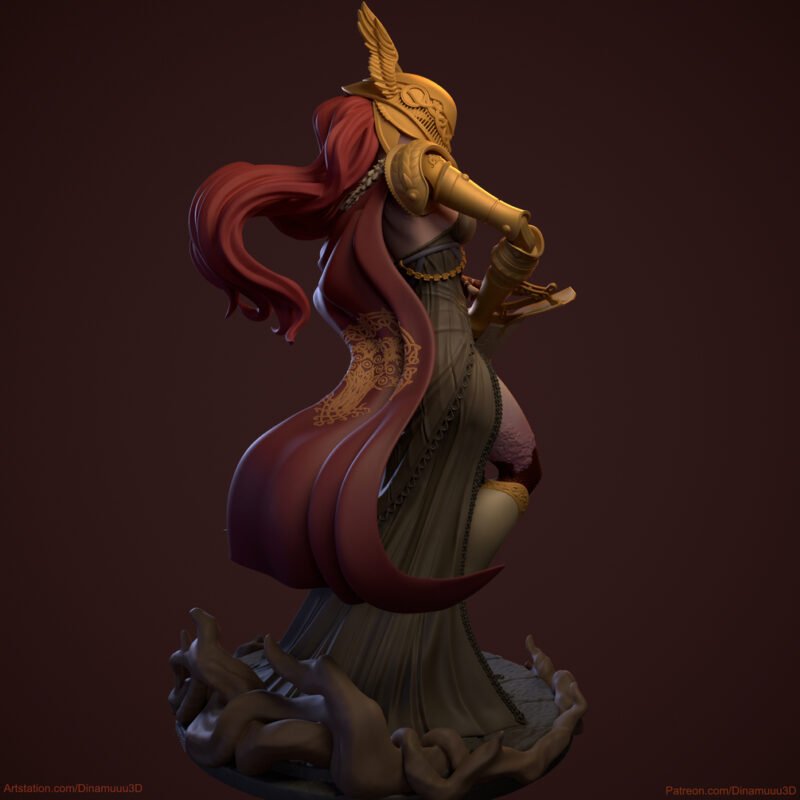 Malenia figure by DiNamuuu3D