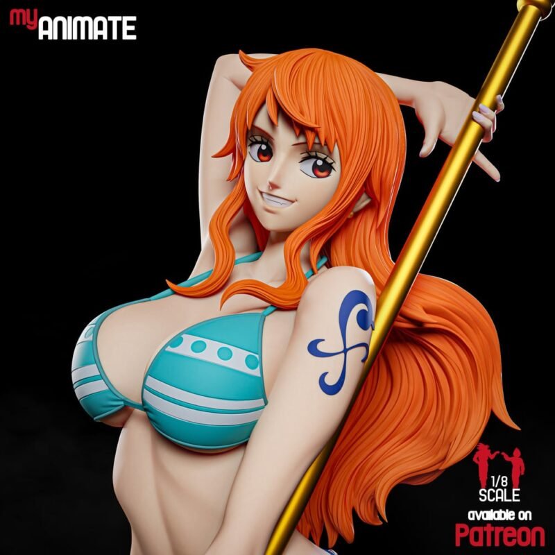Nami (OnePiece) Resin Print - myAnimate - Exclusive Hybris & myAnimate Collab 🤝 - NonSupported