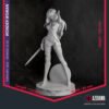 Wonder Woman Resin Print Ready for 3D Printing