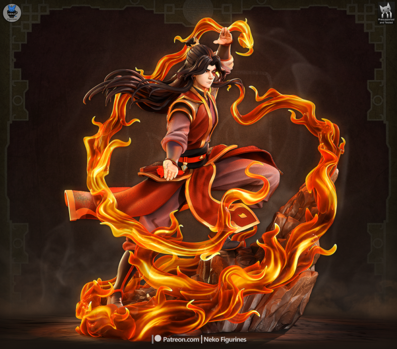 Zuko - Avatar The Last Airbender Show Figure For 3D Printing