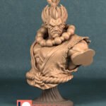 Akuma bust by Doses3d