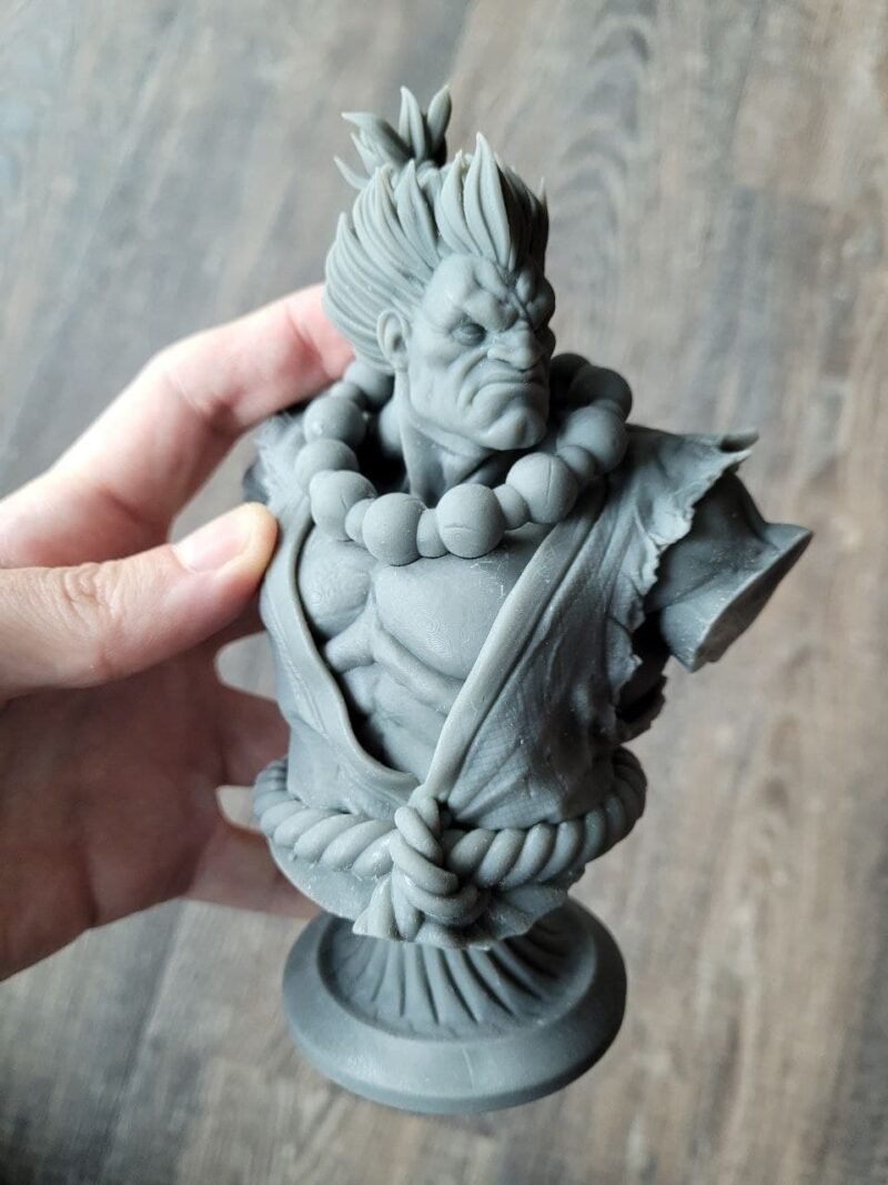 Akuma bust by Doses3d